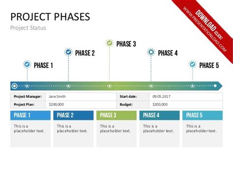 Project Status Report Ppt Slide Template