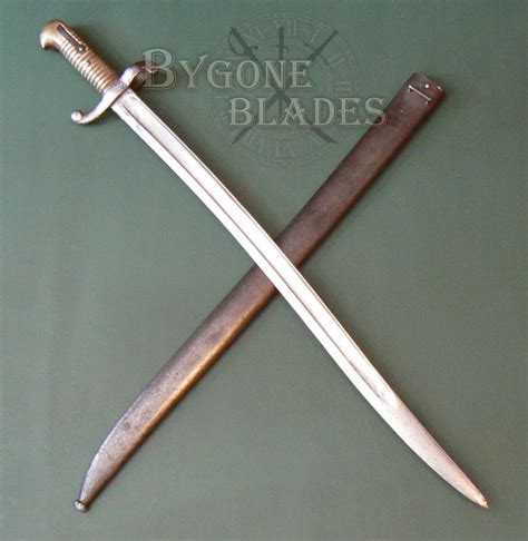 French M1842 Yataghan Sabre Bayonet Bygone Blades