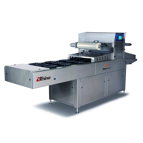 Machines are easy operating, save labor costs, stable and high efficiency. Rhino 10 Automatic Tray Sealing Machine with MAP, Modified ...