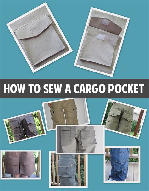 How To Sew A Cargo Pocket Andreas Notebook