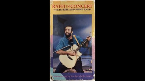 raffi in concert with the rise and shine band 1988 tape opening and closing 60p youtube