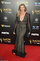 AACTA Awards 2016: Tammy MacIntosh flaunts cleavage as she makes a bold ...