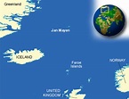 Map of Jan Mayen. | - CountryReports