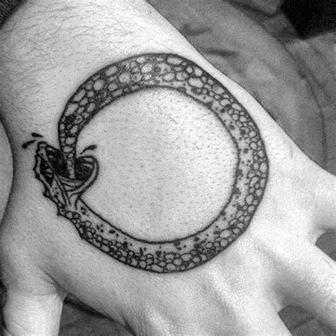 75 Ouroboros Tattoo Designs For Men Circular Ink Ideas