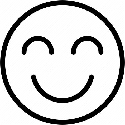 Happy Happiness Smiley Emoji Smileys Emoticons Icon Download On