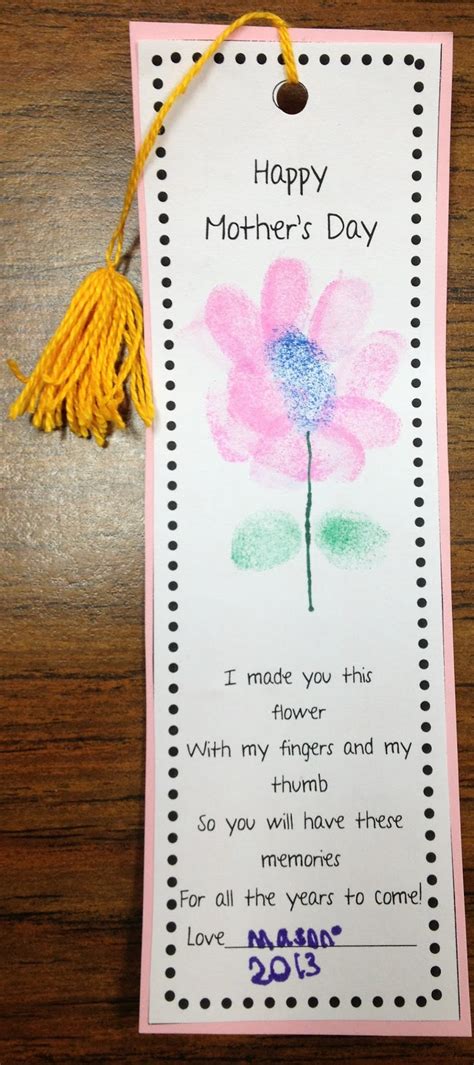 Savvy Second Graders Mothers Day Bookmarks
