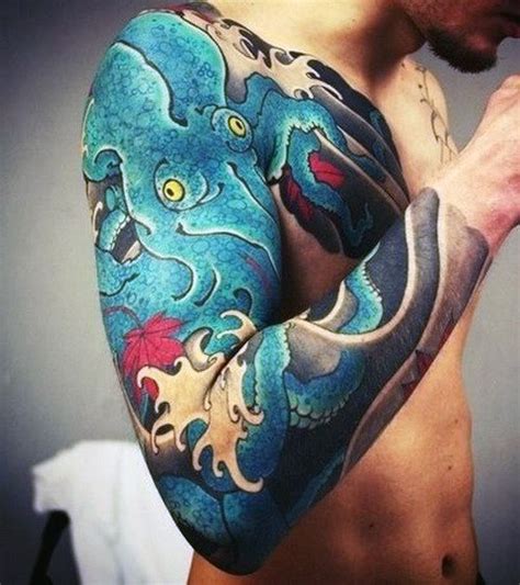 60 Octopus Tattoo Designs For Men Sea Monster Tentacles