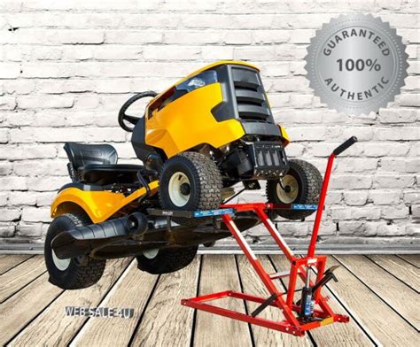 Lawn Mower Lift Hydraulic Jack Riding Tractor Zero Turn 550 Lbs Heavy