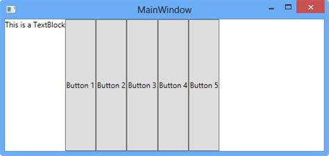 Stackpanel In Wpf