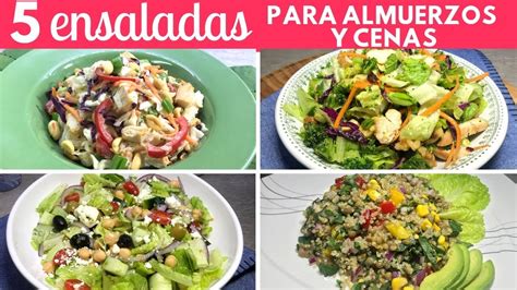 Estos ñoquis son una explosión de sabor en tu boca. 5 Ensaladas fáciles para Almuerzos y Cenas |Cocina de Addy ...