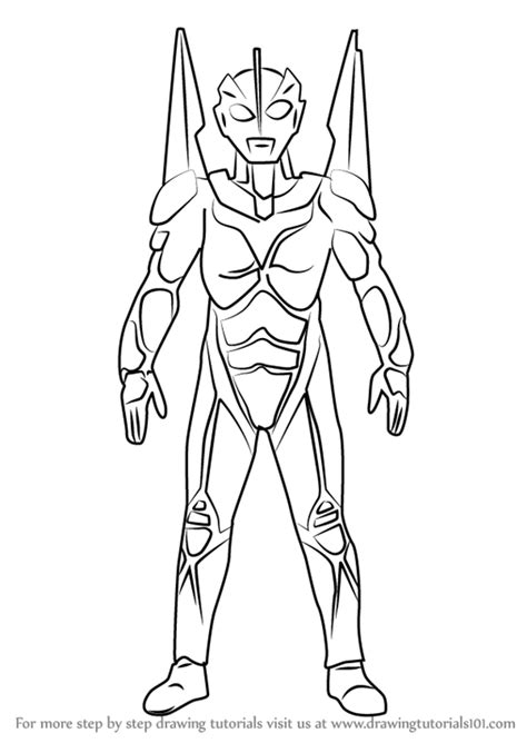 Ultraman victory coloring pages are a fun way for kids of all ages to develop creativity, focus, motor skills and color recognition. Learn How To Draw Ultraman Noa Ultraman Step By Step