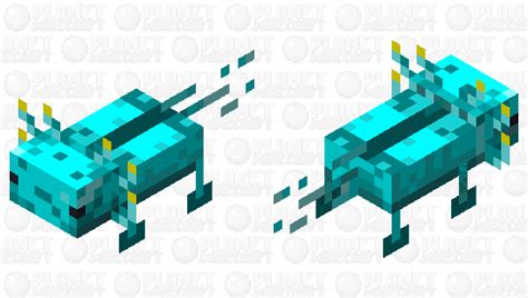 The Legend Of The Crystalline Axolotl Minecraft Mob Skin