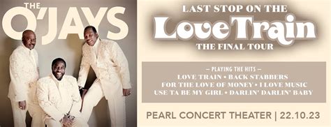 the o jays tickets 22nd october pearl concert theater pearl concert theater