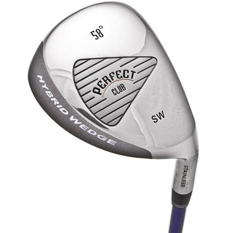 The Perfect Club Hybrid Wedge 58 Right Handed Graphite Shaft New Ebay