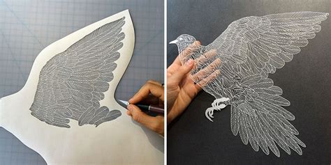 Incredibly Intricate Hand Cut Paper Art By Maude White
