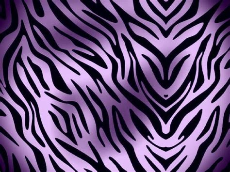 45 Purple Zebra Print Wallpaper
