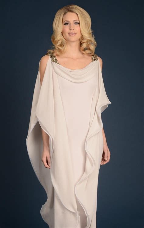 How should the mother of the bride dress? Elegant Long Casual Chiffon Mother of the Bride/Groom ...