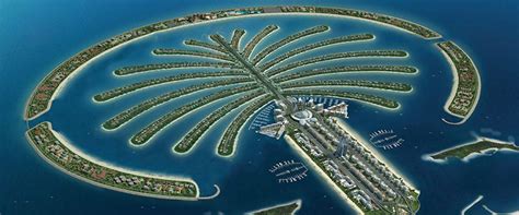 Photo De Palm Island île Artificielle à Dubaï Emirats Arabes Unis