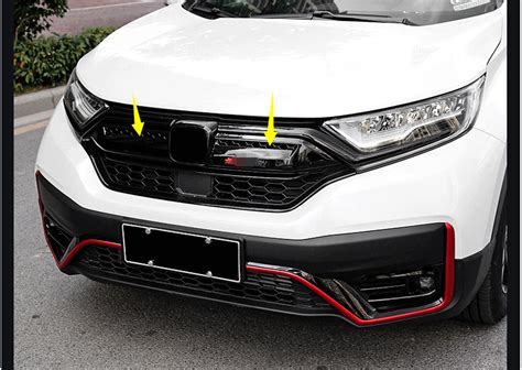 For Honda Cr V Crv 2020 2021 Abs Black Front Upper Bumper Mesh Grill