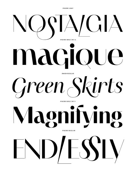 Pf Marlet Edgy Elegant And Probably The Ideal Font Of The Month Typeroom