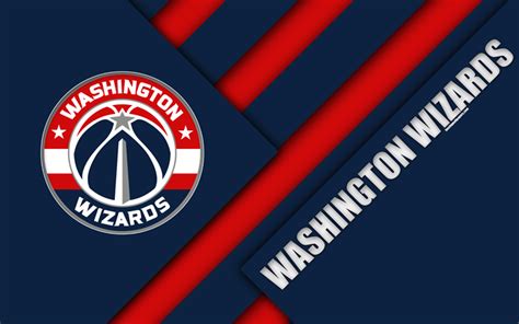 Welcome to the official page of the washington wizards. Download wallpapers Washington Wizards, 4k, logo, material ...
