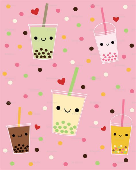 Top 80 Cute Kawaii Boba Tea Wallpaper Super Hot Vn