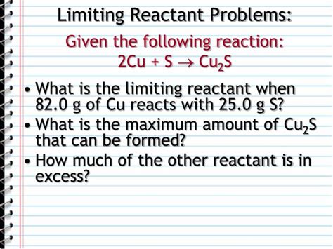 To determine the amount of excess h 2 remaining, calculate how much h 2 is needed to produce 108 grams of h 2 o. PPT - Limiting Reagents and Percent Yield PowerPoint ...