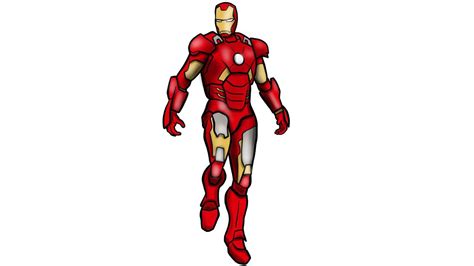 Today I Will Draw One Of My Favorite Actors Iron Man From Avengers