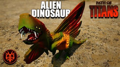 Alien Dinosaurs Invade Path Of Titans Mod Showcase Youtube