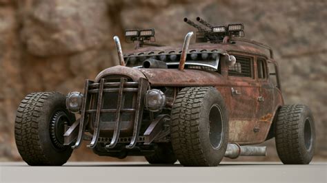 Artstation Mad Max Hot Rod Logan Erdner Jeep Rat Rod Rat Rod Cars