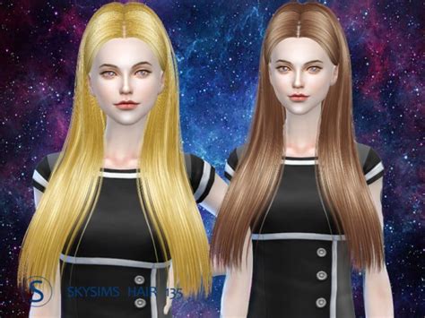 Sims 4 Hairs Butterflysims Hair 125 By Skysims