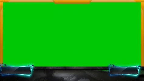 Stream Overlay Animation Template In Green Screen New In 2020 Youtube