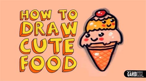 This fun easy lesson show you how to turn simple doodles into whimsical monsters. How To Draw a Cute Ice Cream - Kawaii Food - Easy Drawings ...