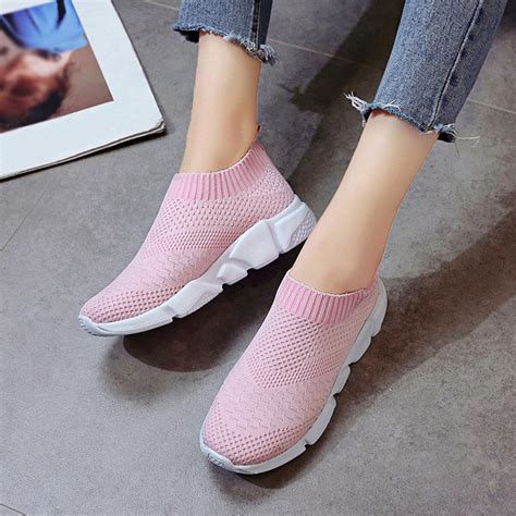 Summer sports outdoor sandals women flat sole female sport shoes ladies training shoes girls sports running women beach sneakers obtain the special price. Women Outdoor Mesh Shoes Casual Slip On Comfortable Soles ...