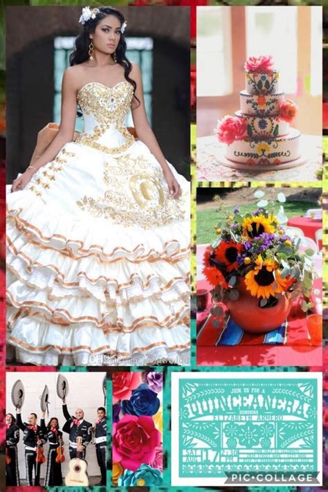 Mexican Theme Quinceanera Meriachi Bandera Xv Latina Quinceanera Themes Sweet 15 Party