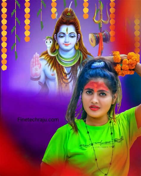 🔥 Best Maha Shivratri Editing Background Hd With Girl For Picsart Finetech Raju New Photo