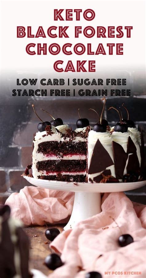 In this part of the list we leave you all the my cafe recipes to prepare capuccino coffee and so you get all the progress that your cafeteria needs. Keto Gluten Free German Black Forest Cake Recipe - My PCOS ...