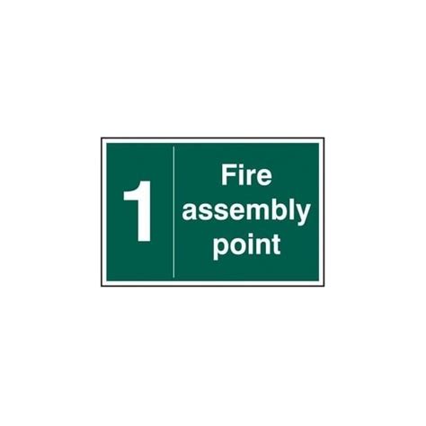 Fire Assembly Point Sign 1