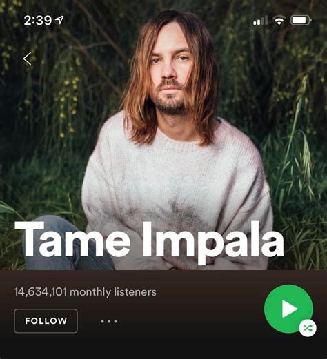 Tame Impala New Spotify Profile Picture Tameimpala