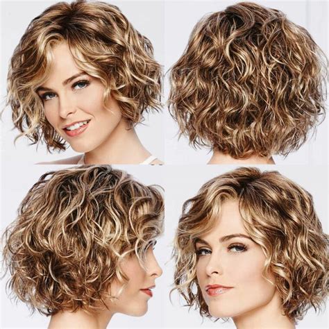 Cortes De Cabello Para Mujer Cara Redonda Y Crespa Cachos E Outras Ondas