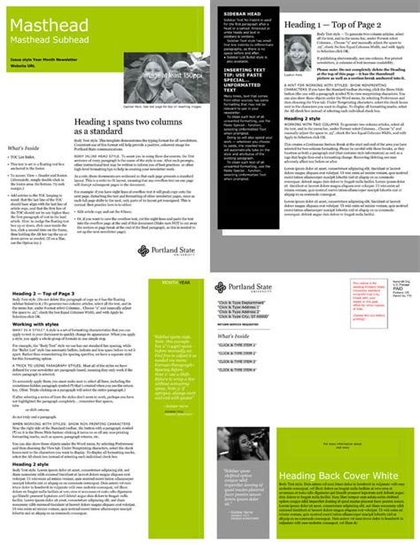 Newsletter Templates Ms Word Doctemplates Hot Sex Picture