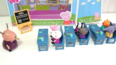 Vamos Al Cole Con Peppa Pig Peppa Pig Classroom Playset Peppa Pig