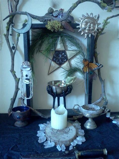 Image Result For Desktop Wiccan Altar Witches Altar Wiccan Altar