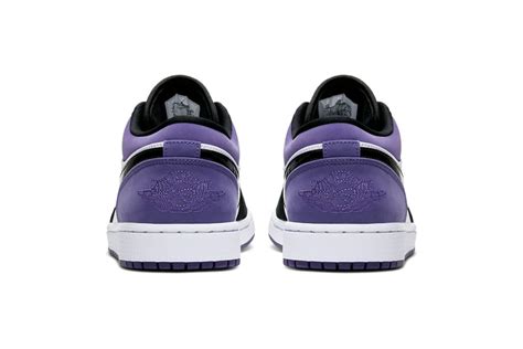 Air Jordan 1 Low Court Purple Release Date 553558 125 Hypebeast