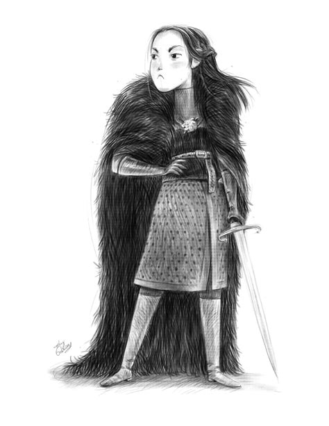 ―lord commander mormont giving jon snow advice on leadership. ArtStation - Lyanna Mormont, Elisa Galvan