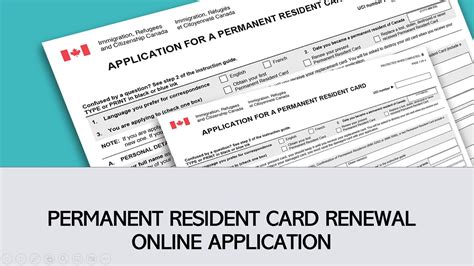 Permanent Resident Card Renewal Online Application How To Fill In