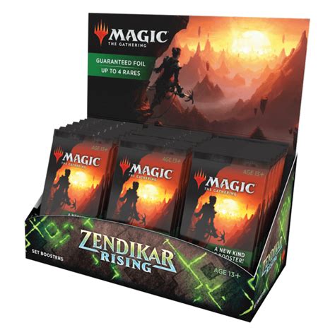 Magic The Gathering Zendikar Rising Set Booster Box 30 Packs