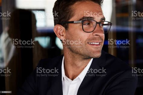 Smart Man In Specs Stock Photo Download Image Now 30 34 Years
