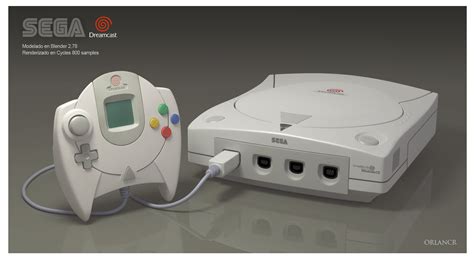 Artstation Sega Dreamcast 3d Model