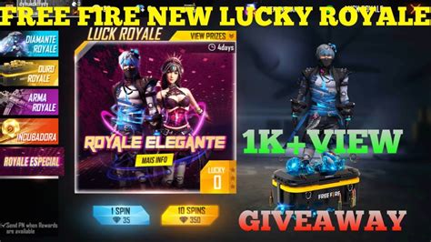 Free Fire New Lucky Royale Free Fire Lucky Royale Bundle Gaming